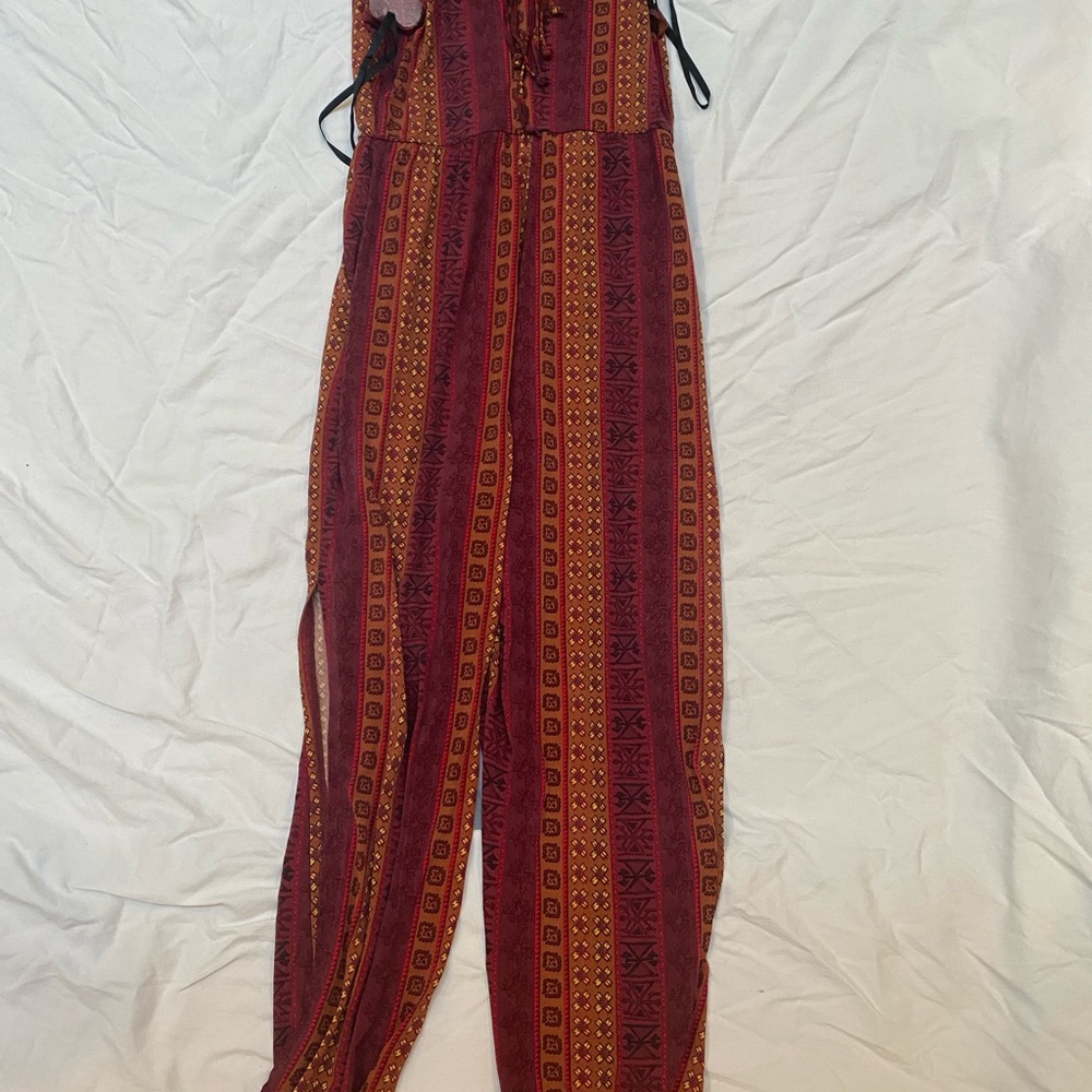 Bcbgeneration Red Jumpsuit Extra Small - image 5